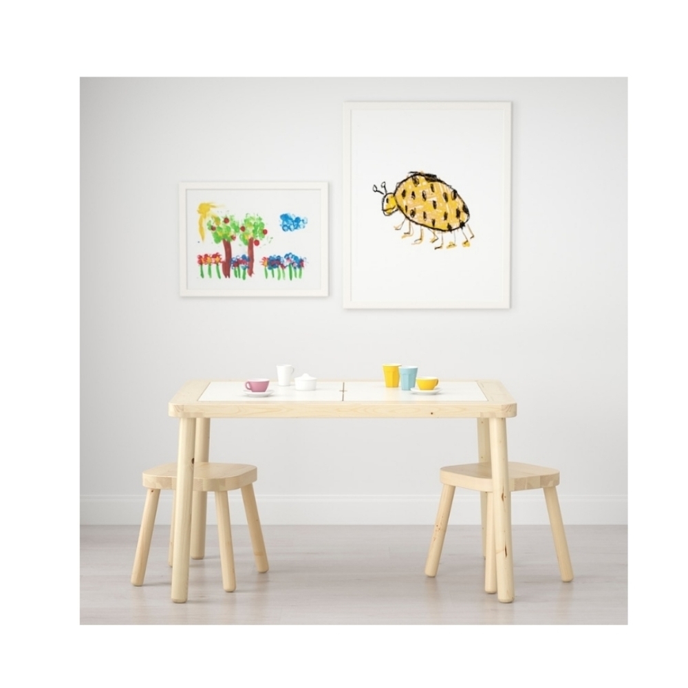 IKEA FLISAT stools x2 - Picture 2 of 4
